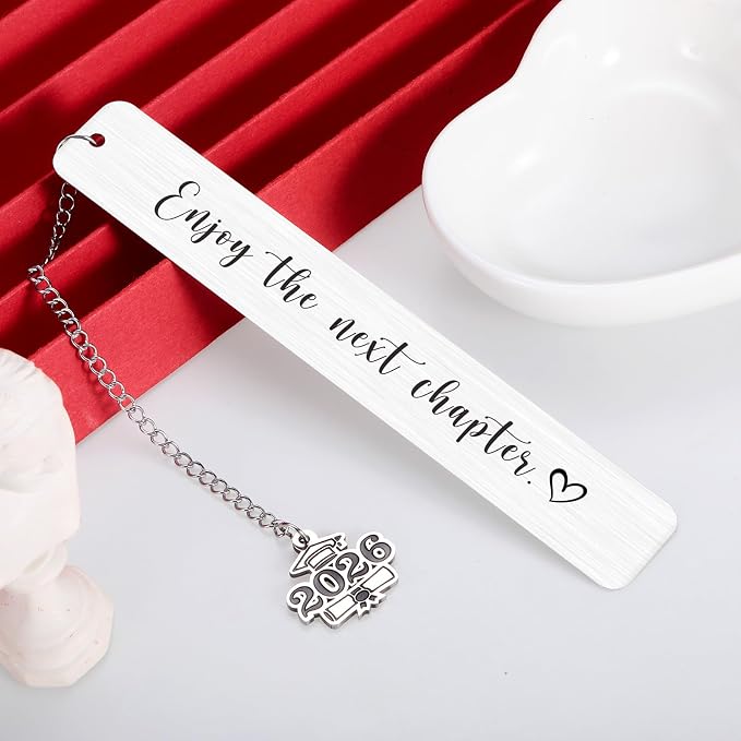 8th Grade Graduation Gifts for Girls Boys, 2026 Graduation Bookmark, Class of 2026 College Senior Night Gifts for Students, 5th 8th Grade High School Middle School Graduations Gift for Her Him