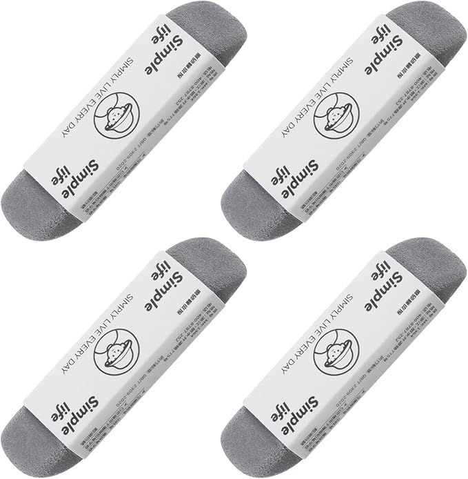 4 PCS Ink Eraser, Double Head Sand Eraser Portable Use Correction Frosted Erasers for Pens Matte Pen Erasers Remove Marking Home School Office Ballpoint Pencils Stationery Supplies