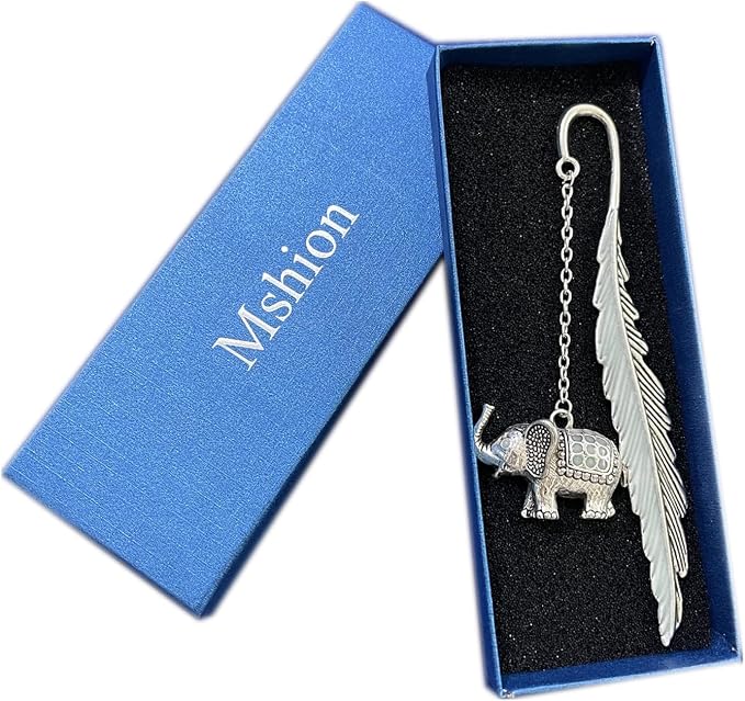 Luminous Bookmark, Retro Glow in The Dark Reading Bookmarks for Women Men Lovers,Book Markers with Pendant Holiday Gifts