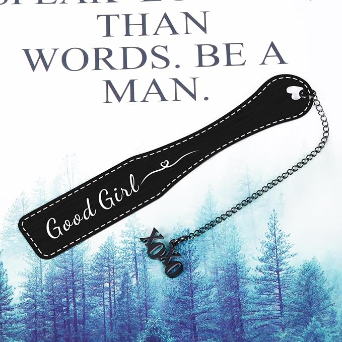 Dark Romance Gifts Smutty Bookmarks for Reading Women Spicy, Smutty Book Lover Gifts for Female Friends, Bookish Items Smutty Gifts for Reader Adults Good Girl Bookmark