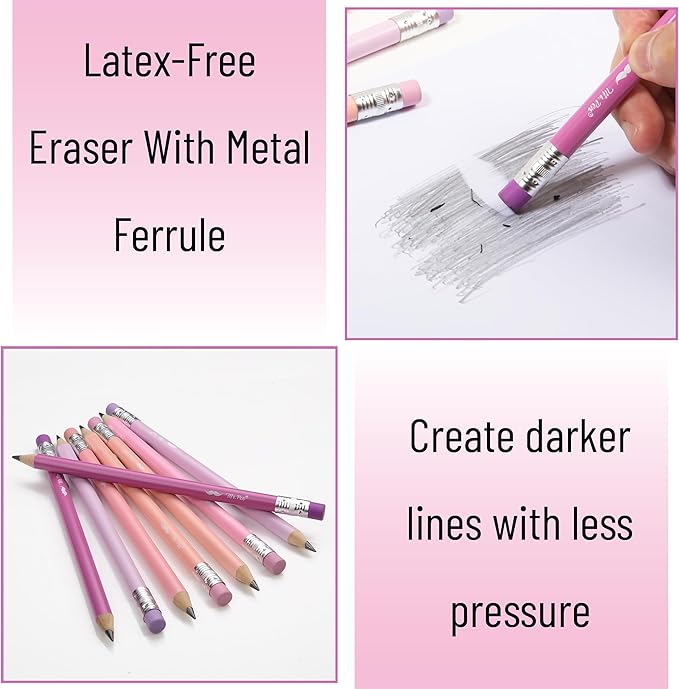 Mr. Pen- Jumbo Pencils, 30 Pack, Colorful Barrels, Smooth Black 2 HB Graphite Cores, Large Preschool Pencils, Smooth Writing Lead for Kindergarten, Kids and School Supplies