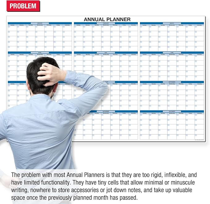 Ultimate Office Magnetic Dry-Erase Multi-Purpose Panel, The Perfect Companion Board for Modular Monthly Planning Calendars (1 Each)