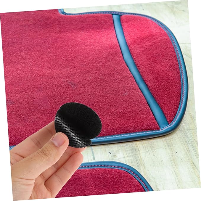 Weatherproof Car Floor Mats Rug Fastener Strips Hook Loop Tape Stabilize Your Car Mats