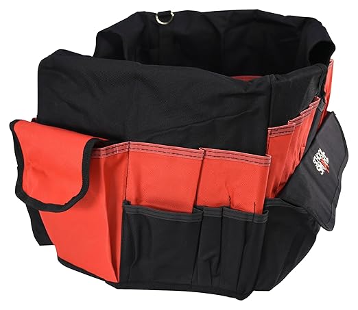 School Smart Small Caddy, White, 12 in H X 14 in W X 12 in L - 43 Pockets - 086293