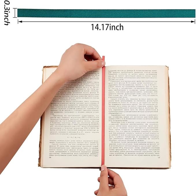 Bible Ribbon Bookmark Ribbons Replacement for Novel School Books(40 Pieces)