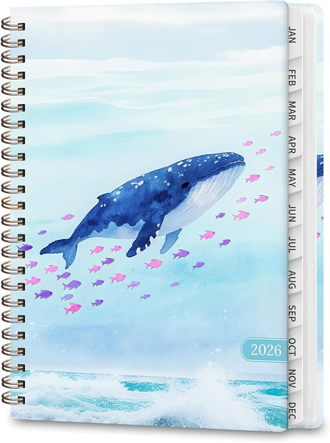 2026 Planner, Weekly and Monthly Calendar Planner Agenda, Jan 2026 - Dec 2026, Planning Academic Book, Office Desk Accessories and School Supplies - A5 (6.3'' x 8.5'')