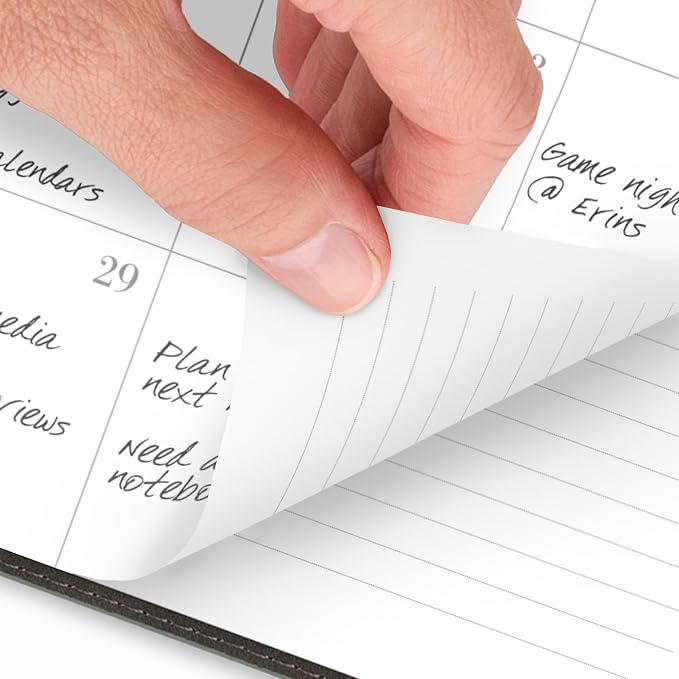 AT-A-GLANCE 2026 Planner, Weekly & Monthly, 8.5" x 11", Large, Signature, Gray (YP9050726)
