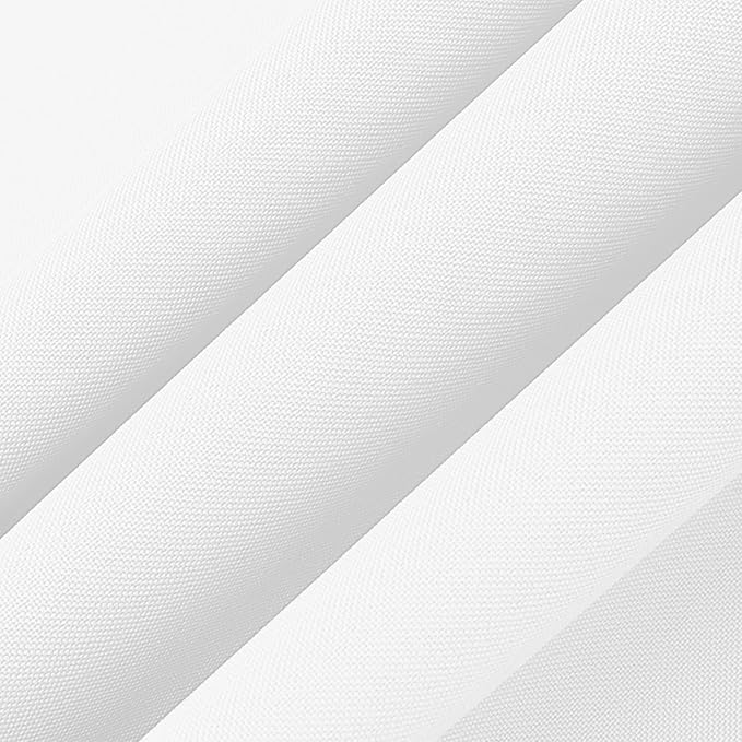 Book Cloth, 17x55', Fabric Book Cover, Paper Backed, Book Binding Cloth, Bookbinding Supplies (White, 17in x 55in)