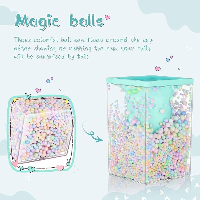 Zonon 2 Pieces Bubble Pen Holder for Desk Cute Makeup Brush Organizer & Pencil Holder with a Playful Sphere Design, Kawaii Desktop Accessories for Women, Office & School(Blue and Green)