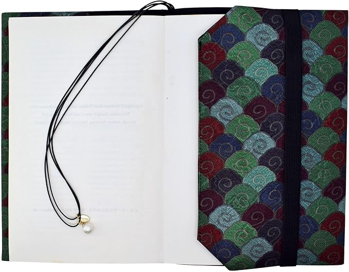 BLBMH 6x9 Bible Book Cover for Women, Non-Stretch Fabric Protector for Paperback, Soft Cloth Sleeve with Bookmark for Journals Notebooks | Privacy Reading Gift - XC Green