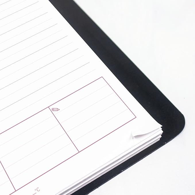 Brownline® 2026 Essential Daily/Monthly Planner, Appointment Book, 12 Months, January to December, Twin-Wire Binding, 8" x 5", Black (CB634W.BLK-26)