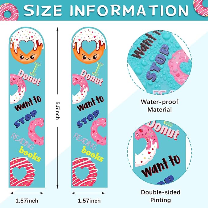 Fainne 36 Pieces Scented Scratch and Sniff Bookmarks for Kids Snack Fruit Scented Bookmarks Funny Classroom Smelly Bookmark for Students Teenager School Office Home, 12 Style