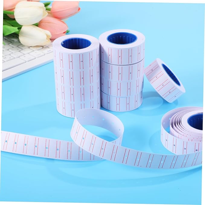 10rolls Self-Adhesive Marking Labels for Retail Pricing Price Sticker Tags for Small Businesses Efficiency Labeling and Convenient Price Sign