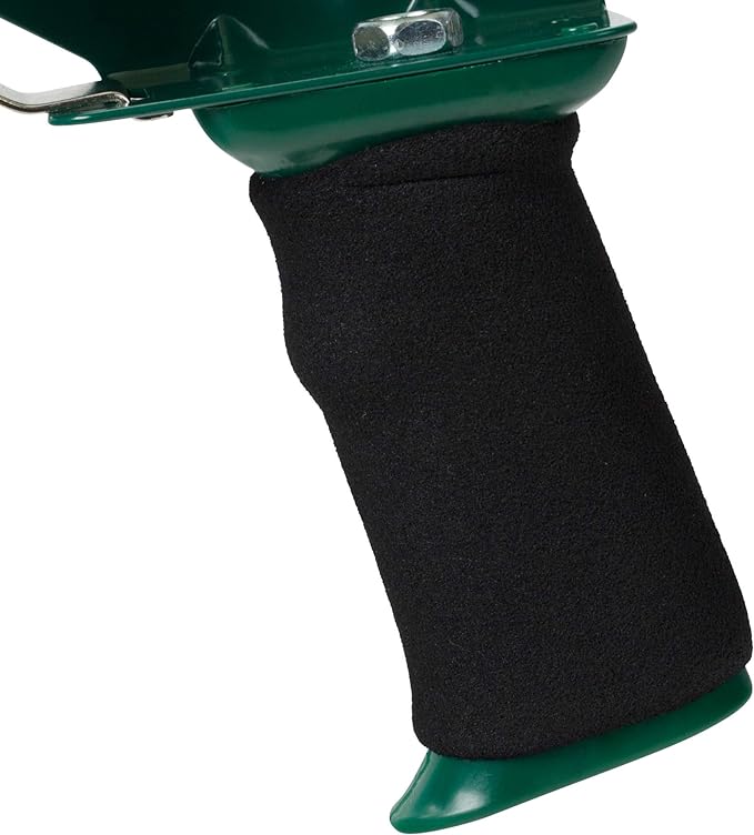 Duck Brand Tape Gun with Pistol Grip Handle - Compatible with 3" Core Packing Tape Refill Rolls up to 2 Inches Wide - 1.88 Inch x 54.6 Yards - Clear (669332)