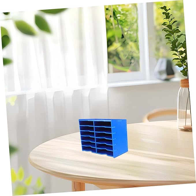 Multi Device Storage Box Stylish Cell Phone Holder for Classroom Meeting Room Easy Assembly Office Organizer with Compartments Space Saving Design for Efficient Workspace