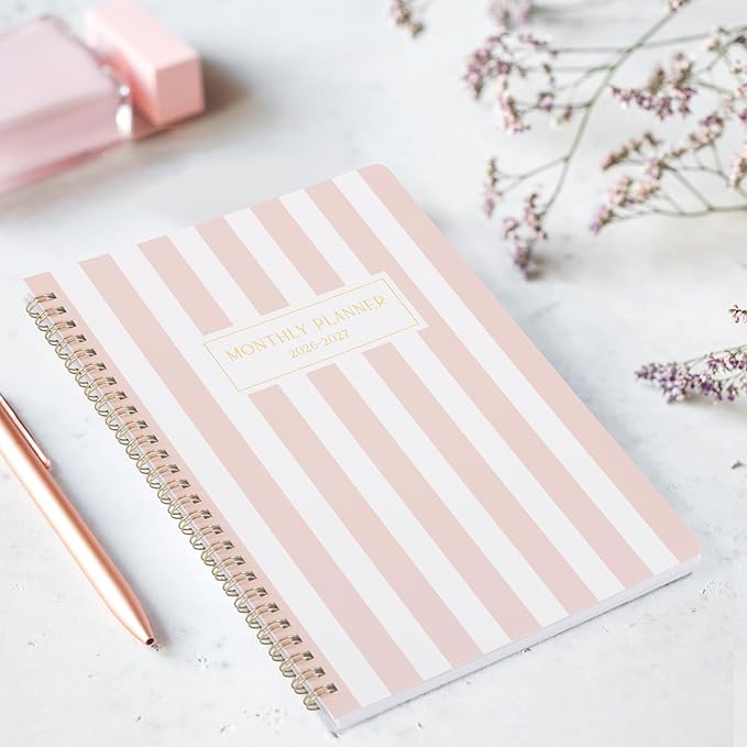 Beautiful 2026-2027 Monthly Planner - To Do List Notebook That Easily Organizes Your Tasks to Boost Productivity - Runs From January 2026 Until December 2027