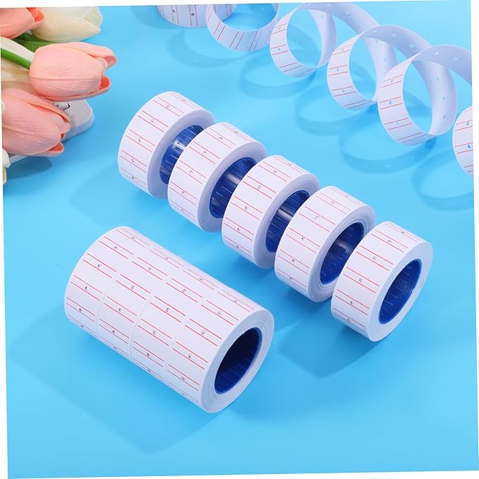 10rolls Self-Adhesive Marking Labels for Retail Pricing Price Sticker Tags for Small Businesses Efficiency Labeling and Convenient Price Sign