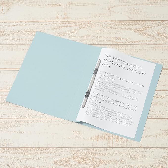 Plus Flat File, Resin Jig, Thick Binding 300 A4, Vertical, Royal Blue, 10 Books, NO.021NW 79-111 x 10