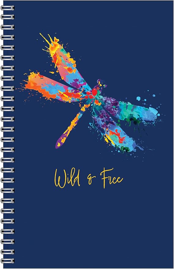 House of Doolittle Non-Dated Monthly & Weekly Planner Calendar - Spiral Bound Organizer - 7 x 11 Inches - Wild & Free Design