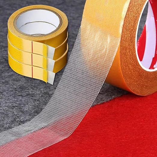 Maine 0.8 inch Wide Fabric Tape, Multi-Functional Double-Sided Tape, Ultra-high Strength Adhesive Tape for Wholesale Purchase (100, 32.8ft)