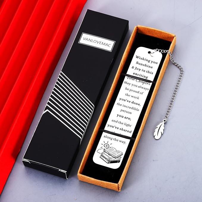 Administrative Professional Day Gifts Bookmark for Women, Retirement Gift for Woman, Farewell Moving Away Gifts for Coworker Friends, Self Care Divorce Breakup Get Well Gift for Women