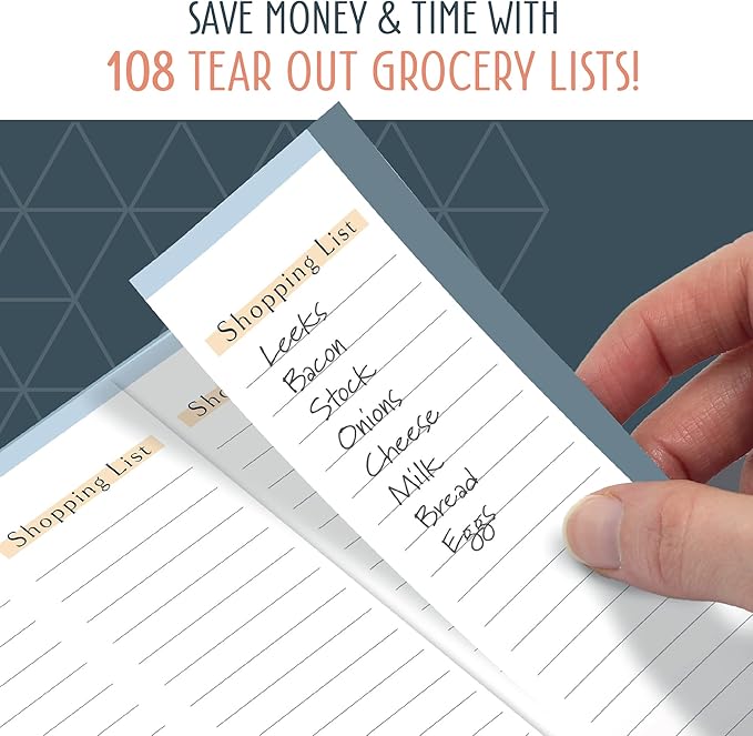 Boxclever Press Undated Planner. Undated Weekly Planner to Schedule, Plan & Organize. Agenda Planner with Tear Out Grocery Lists, Monthly Planning, Planner Stickers & More. 8.5 x 5.5ins