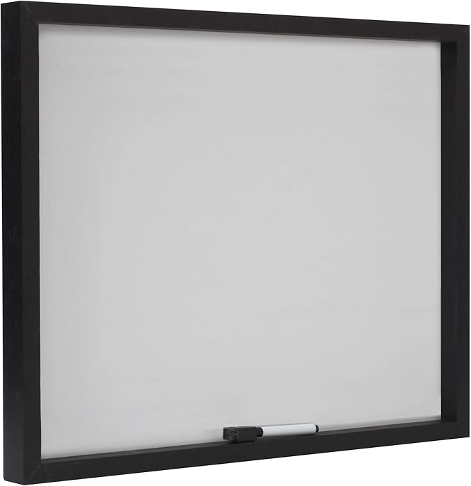 MIKASA White Board with Dry Erase Pen, Gray