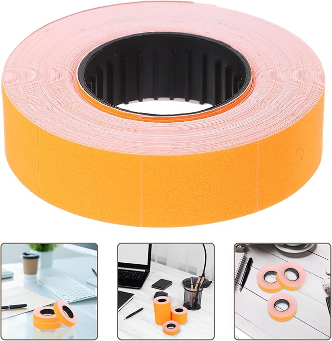 Veemoon 6600 Price Labeller Paper Roll Labels 10 Rolls Price Marker Accessories for Retail and Stickers