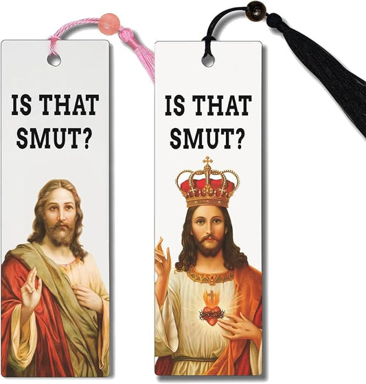 2Pack Funny Gifts Bookmark for Women Men Book Lovers Best Friend BFF Sister Christian Book Marker Gifts for Coworker Reader Birthday Christmas Gift for Adults Teen Boys Girl Funny Easter Gifts for