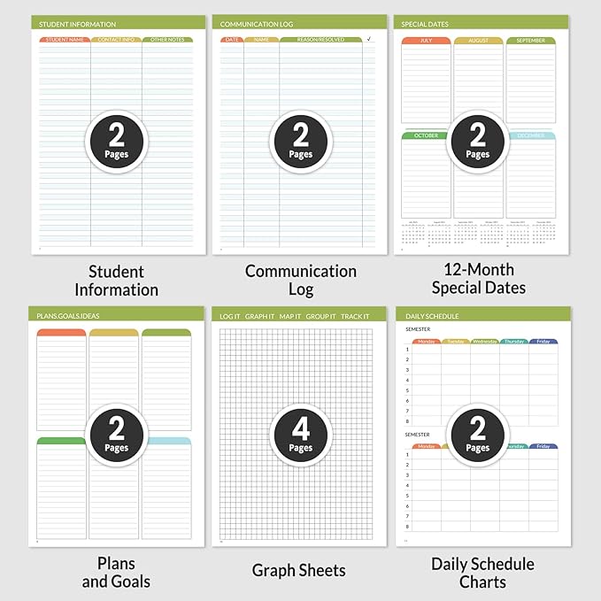 SUNEE Teacher Planner 2026-2027 Academic Year, Lite Lesson Planner Book with 7 Periods Jul 2026 - Jun 2027, 8.5"x11" Daily Weekly and Monthly Organizers, Plan Book with Pocket, Color Tabs, Pink Marble