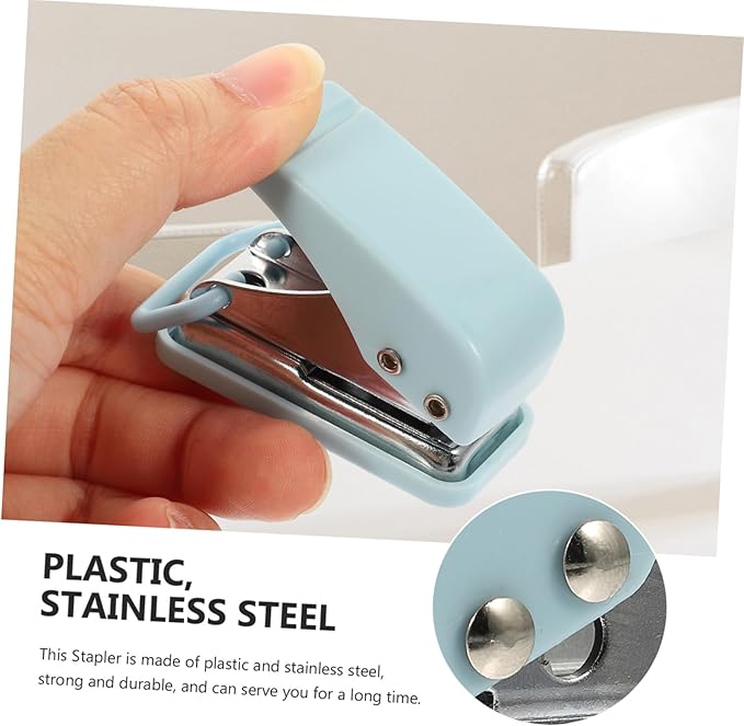 Gatuida Mini Hole Punch for School and Office Portable Small Hole Puncher Adorable Desk Accessory for Students and Teachers Compact Punch Tool for Arts and Crafts