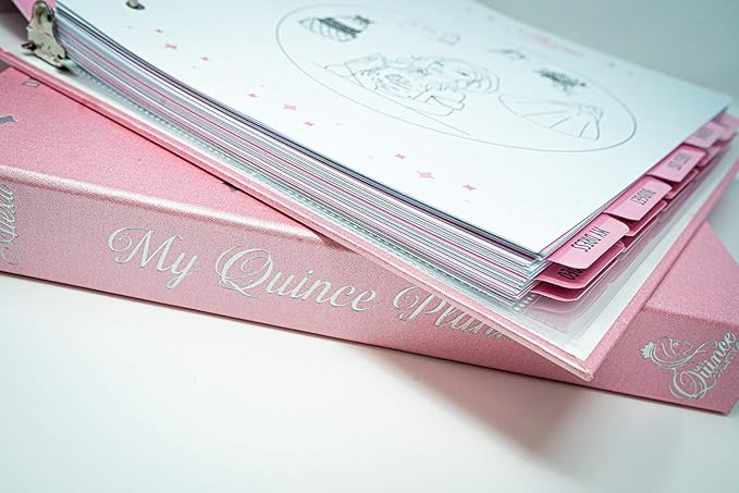 My Quince Planner by Anika Alexa Helps you Dream, Plan, and Organize Every Detail of your Dream Quinceañera - 3 Ring Hardcover