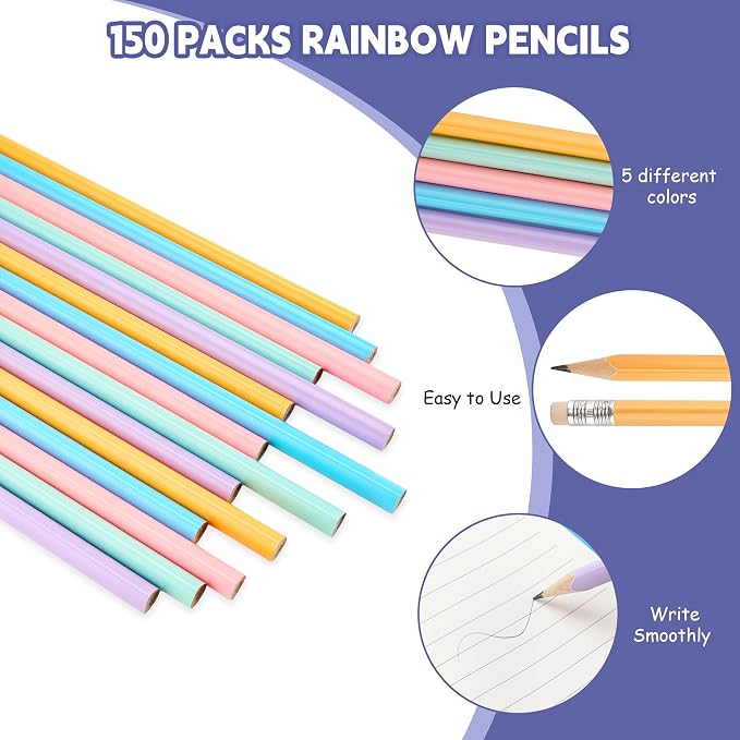 312 Pcs Operation Christmas Box Filler Classroom School Kits Essential Supplies with Pencil Sharpeners Notebooks Pens Stickers Plastic Sealable Bags for Operation Christmas Classroom Gift Charity Box