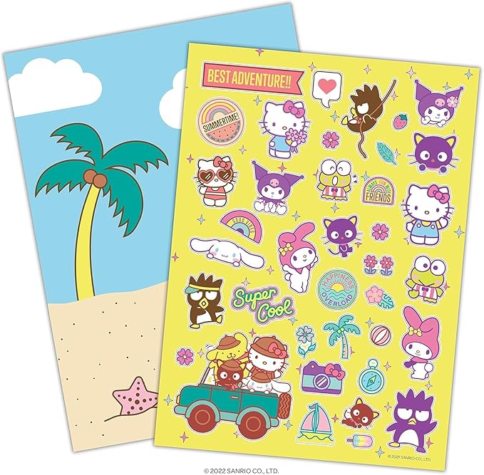 Hello Kitty Reward Sticker Pad | Cartoon Activity Book | Learning & Craft Activity Books | Paw Patrol Reward Certificate Stickers | Over 450 Stickers