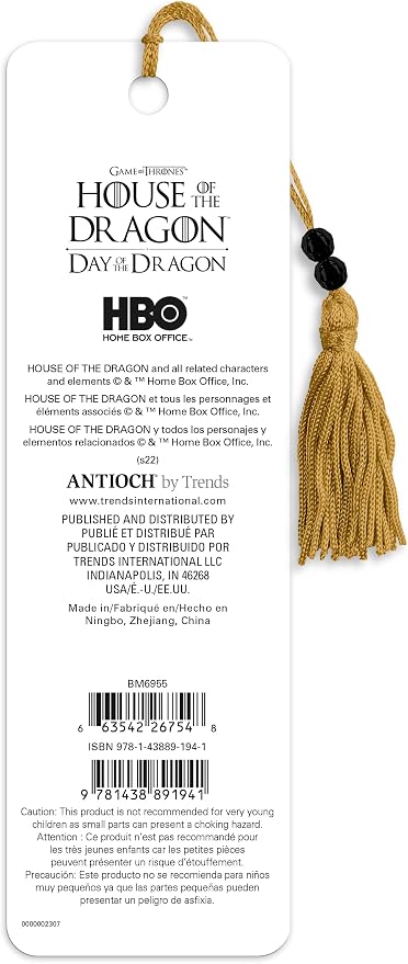 House of The Dragon Premier Bookmark Stationery