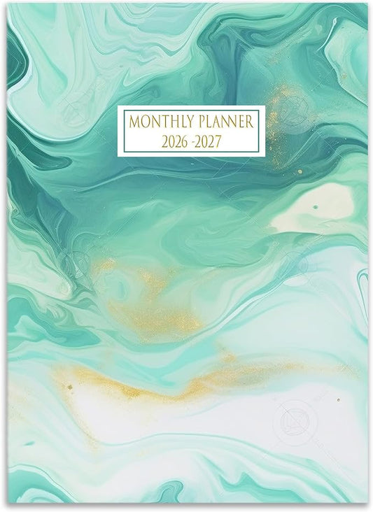 2026-2027 Monthly Planner - Month Calendar from July 2026 - December 2027, Monthly Planner 2026-2027 Easy to Organize Your Daily Life