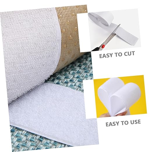 2rolls Hook and Fasteners for Guitar Effects Pedals Heavy Duty Sticky Tape for Secure Mounting Versatile and for Musicians