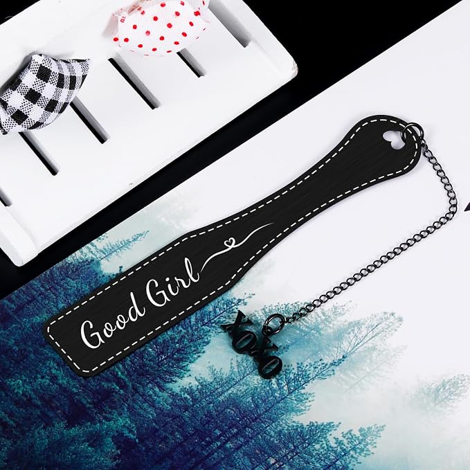 Dark Romance Gifts Smutty Bookmarks for Reading Women Spicy, Smutty Book Lover Gifts for Female Friends, Bookish Items Smutty Gifts for Reader Adults Good Girl Bookmark
