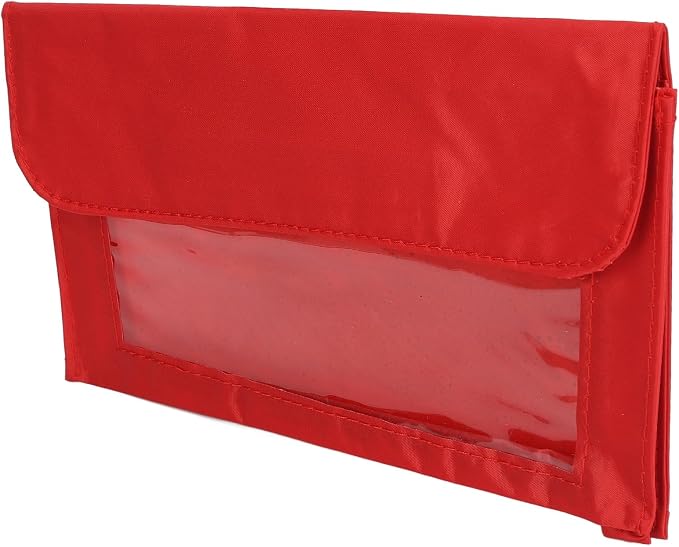 Dioche Magnetic Learning Resource Pockets, Portable Storage Magnetic Whiteboard Accessory Pockets for Classroom, Kindergarten and Homeschool