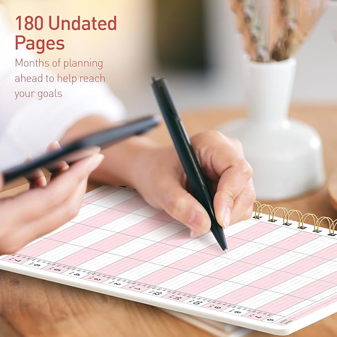 S&O Appointment Book with 15 Minute Slots, Daily Hourly Daybook 6AM to 9PM, Salon Slot journal, meeting Calendar, Everyday Schedule Organizer, Four Column Day Planner with Hourly Schedule, 2026 +