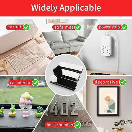 FR Heavy Duty Hook and Loop Strips - High Adhesive, Heat Resistant & Waterproof for Indoor/Outdoor Use: Car, Home, Office, RV, Boat - 1x4 Inch, 18 Sets