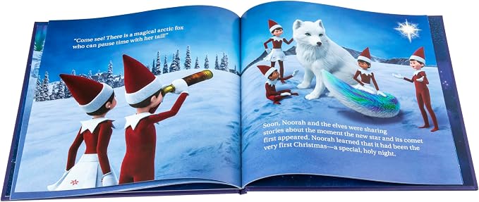 The Elf on the Shelf Extraordinary Noorah - Santa’s Magical Arctic Fox Book - Beautifully Illustrated 32-Page Storybook - Christmas Book for Kids of All Ages