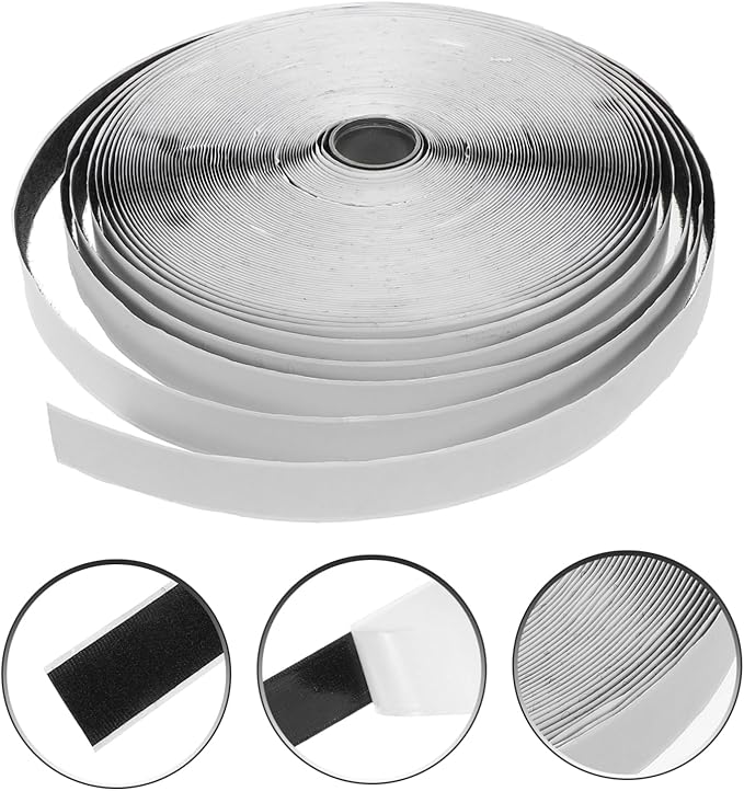 Ciieeo 1 Roll Automotive Speaker Bracket Double Sided Adhesive Tape for Subwoofer Amplifier Secure Mounting Durable Hook and Loop Tape for Vehicle Audio Enhancements