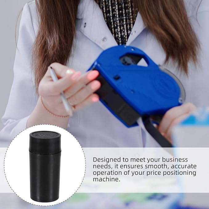 DOITOOL 10pcs Ink Roller Replacement for Price Marker Labeler Compatible Quick-Drying Ink for Accurate Pricing Effortless Installation for Retail Use