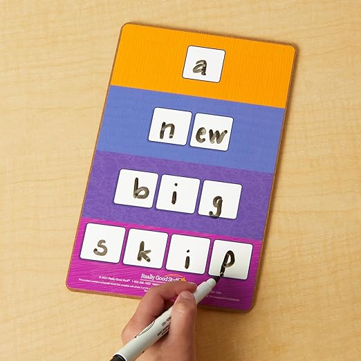 Really Good Phonics Sound Box Dry Erase Boards - Set of 6