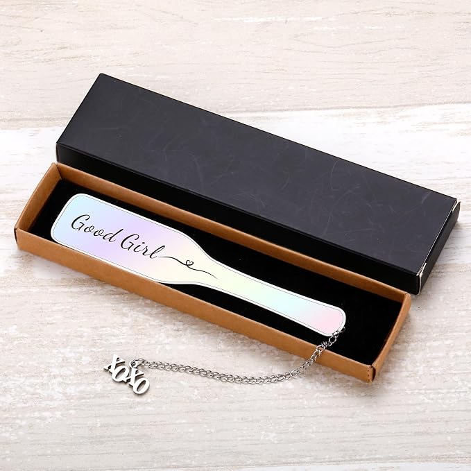 Smutty Book Merch for Reading Women Spicy - Dark Romance Merch Funny Smutty Bookmarks Gifts for Book Lovers, Book Accessories Bookish Gifts for Women Girls, Smut Book Lover Gifts Good Girl Bookmark