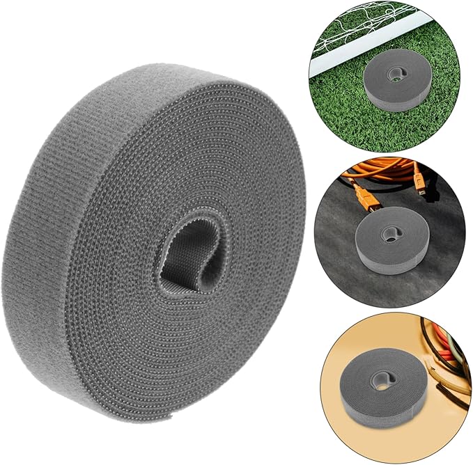 Self Adhesive Tape for Soccer Net Fastening Durable Cable Management Strong Adhesive Easy Peel and Stick Application for Home Office and Sports Use