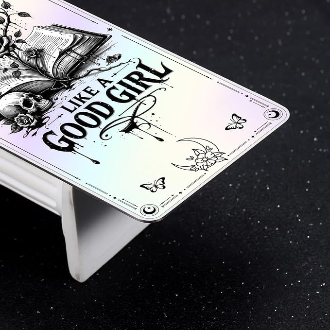 Dark Romance Merch Horror Bookmarks Book Lovers Gifts for Reading Girl Funny Bookmark for Women Girlfriend Book Marks for Reading Women Girls Birthday Anniversary Valentines Day Gift for Her Good Girl