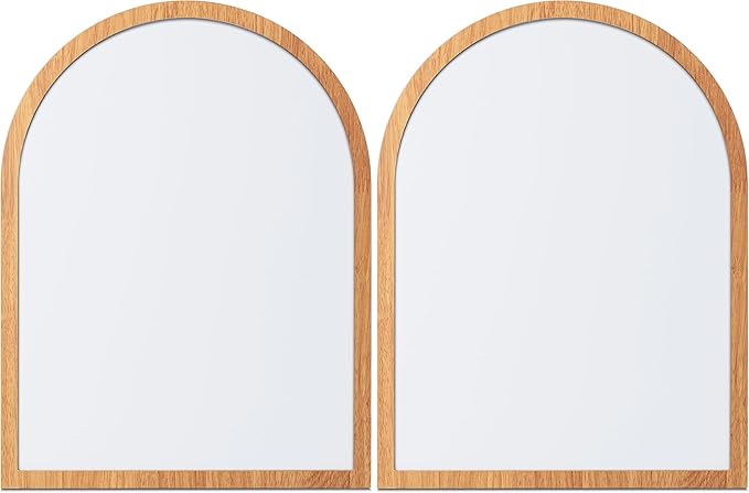 Mr. Pen Dry Erase Board, 16" x 12", Wooden Frame, Boho Design, Mini White Board for Kids & Students, Small Dry Erase Board (Pack of 2)