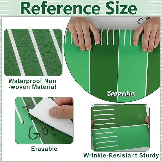 Football Bulletin Board Roll Reusable Waterproof Erasable Sport Theme Non-Woven Fabric Bulletin Board Roll Background Poster for Game Day Party Home Classroom Decor Wrapping DIY Crafts 15.7" x 40ft